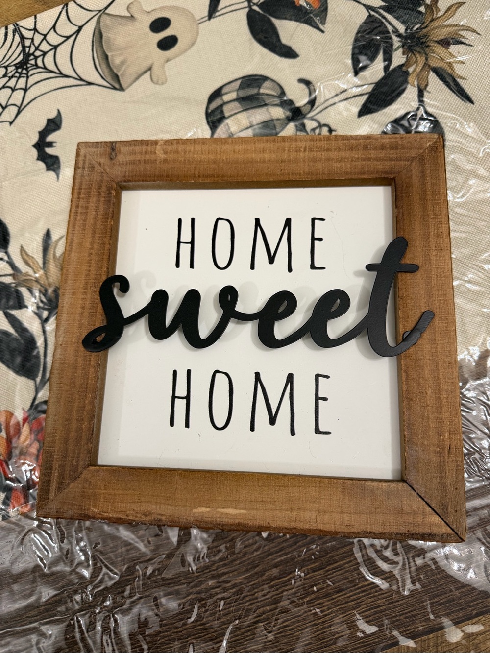 Home Sweet Home Sign Farmhouse Wall Kitchen Or Living Room Decor 8”x8”